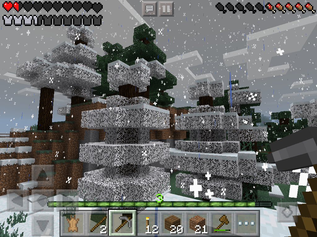 Snow layer minecraft ошибка