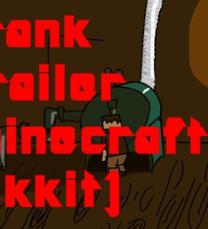 Двумерный рисованный мультфильм о Майнкрафте