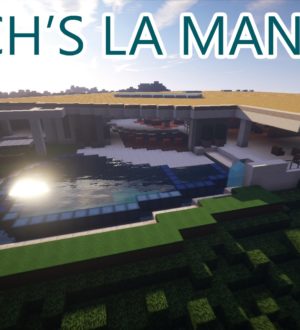 Дом Нотча майнкрафтизирован