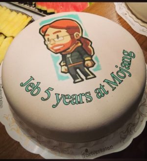 Сегодня исполнилось 5 лет как Джеб работает в Mojang