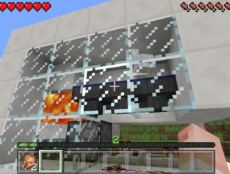 Автоматическая кухня в Minecraft Pocket Edition