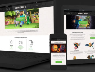 Будущий сайт Minecraft — можно посмотреть на него уже сейчас.