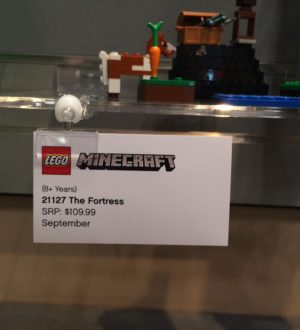 В 2016-году выпустят новые наборы Lego Minecraft