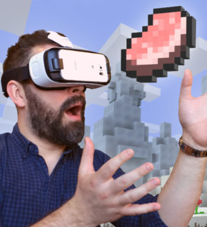 Вышел Minecraft для Gear VR