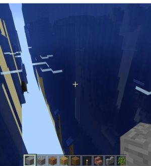 В Minecraft Pocket Edition 0.15 высота мира составит 256 блоков
