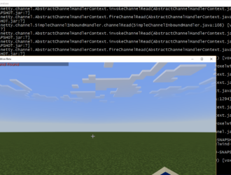 Воксельный ветер, дым из трубы…