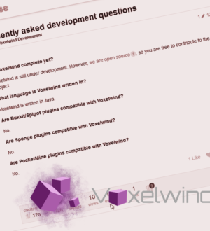 Запущен форум Voxelwind