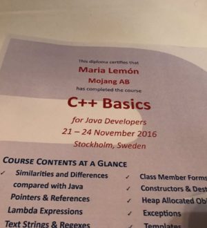 Разработчики Java-Minecraft’а прошли курс C++