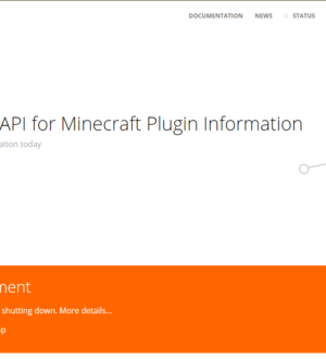 Сервис BukGet закрылся из-за редизайна BukkitDev