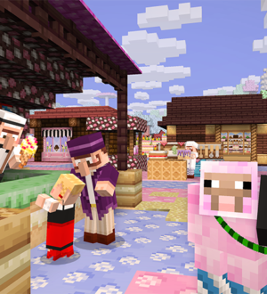 Minecraft Pocket Edition 1.0.3: конфетный ресурспак и багфиксы