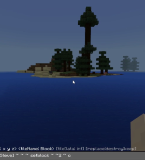 Minecraft Pocket Edition 1.2: Продемонстрировано автозаполнение ввода команд