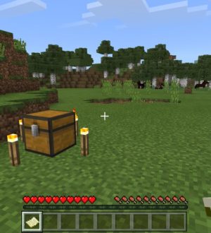Minecraft Pocket Edition 1.2: Бонусный сундук и начальная карта