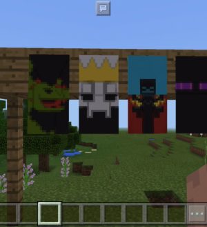 В Minecraft Pocket Edition 1.2 добавят флаги!