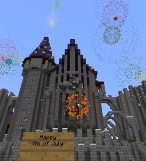 Minecraft Pocket Edition 1.2: Фейерверки!!!