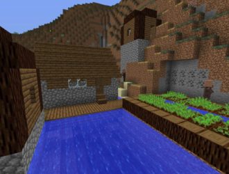 Трансформация булыжника в Minecraft