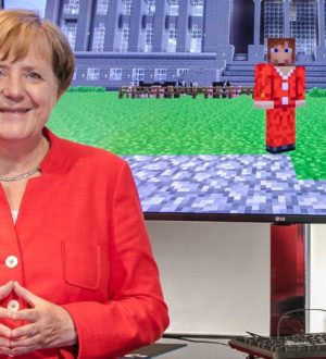 У Ангелы Меркель есть скин для Майнкрафта