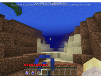 Minecraft 1.2 beta 8: водное не только дыхание, но и зрение