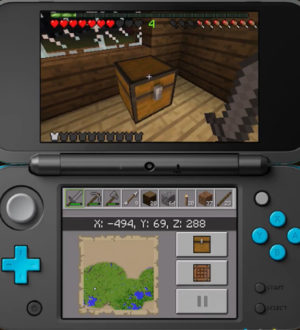 Minecraft для 3DS: координаты — это не чит?!
