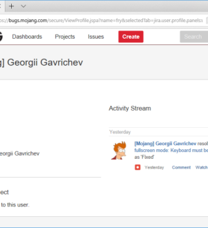 Первое дело Фрая или как зовут русского программиста Mojang