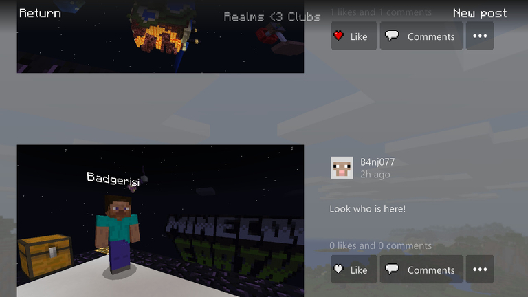 realms clubs messages