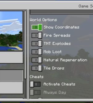 Координаты перевели из читов в настройки