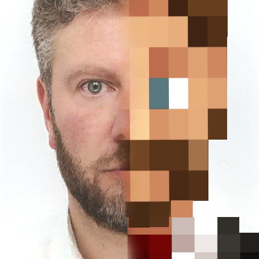 Аватар Стефана Клоатра в твиттере. Сразу понятно, что Minecraft ему очень близок.