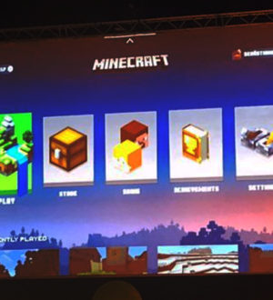 Новый интерфейс Minecraft показали на конференции Dot JS