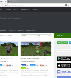 MCPEDL обновит механизм публикации аддонов для Minecraft