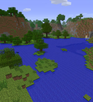 Обнаружен мир с главного меню Minecraft (сид прилагается)