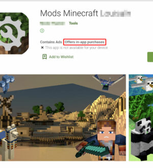 Лаборатория Касперского обнаружила поддельные моды Minecraft в Google Play