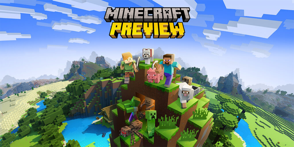 Minecraft запускает программу предварительных версий Minecraft Preview