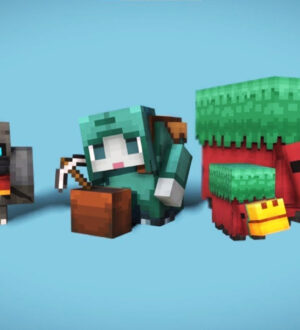За что игроки Minecraft полюбили нюхозавра, проказника и туфового голема