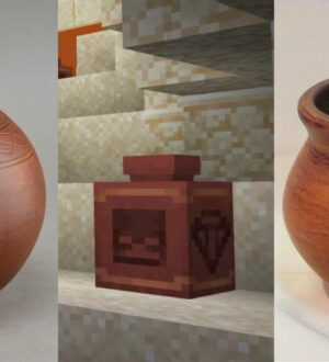 Горшок, ваза, кувшин… что же добавили в Minecraft