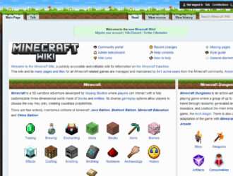 Minecraft Wiki «отпочковалась» и открылась по новому адресу